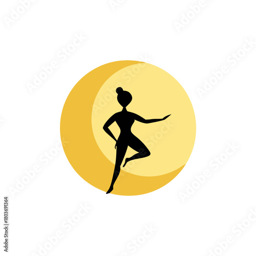 silhouette of a tennis player