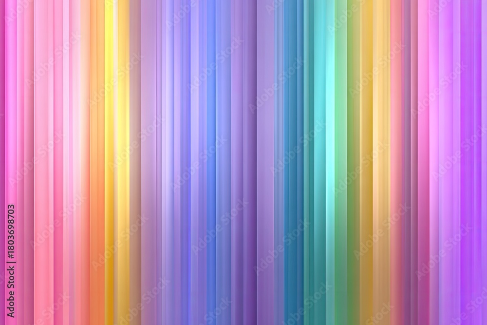Obraz premium Abstract pastel rainbow vertical stripes background