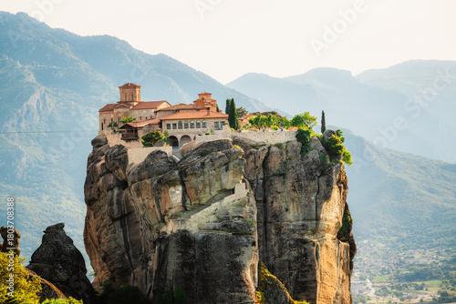 Quadro su tela The monastery Meteora