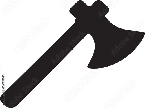 Premium Axe Icon  Vector SILHOUETTE EPS for Branding & Mor