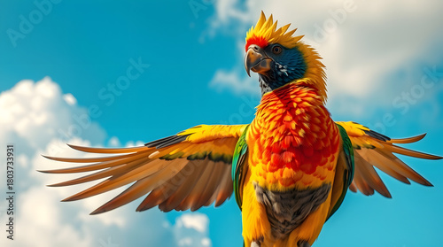 beautiful animals with simple concept