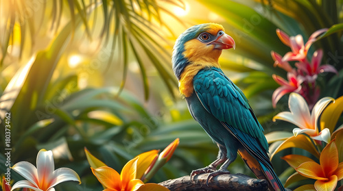 beautiful animals with simple concept