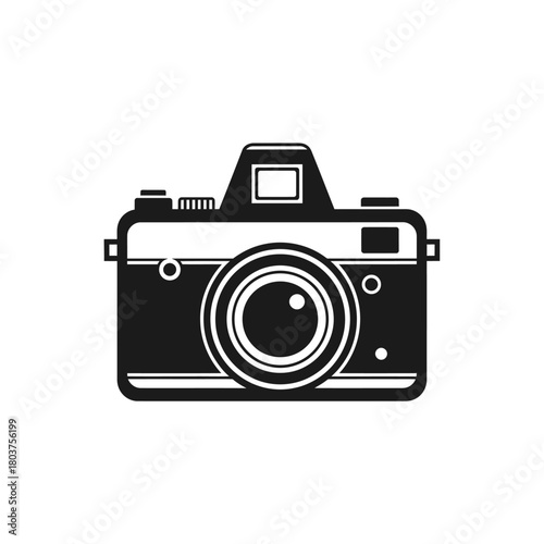 Classic camera design capturing moments with precision and clarity for photography.