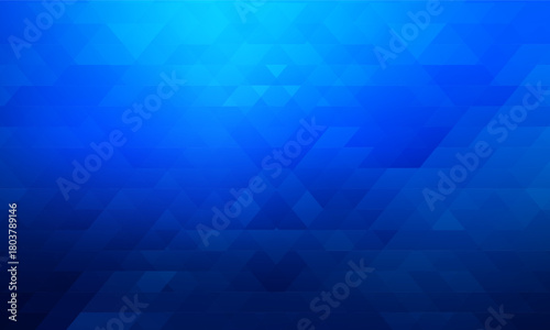 Modern abstract blue background with geometric pattern and shiny effect vector illustration. Science, futuristic, energy technology concept. Suit for business, corporate, banner, backdrop.