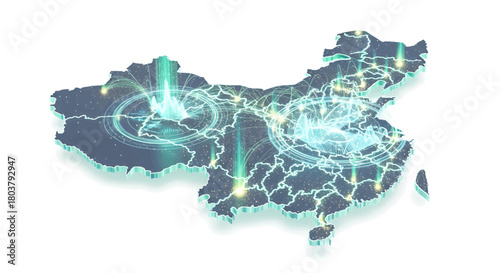 China's Tech Network Connection Across the Nation