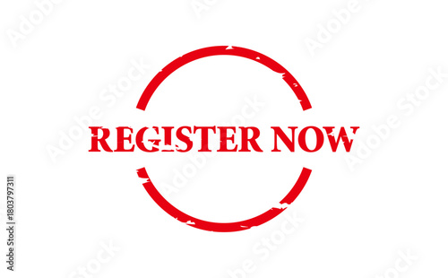 Free Download REGISTER NOW - Red Rubber Stamp with text REGISTER NOW
 - GFXLoad