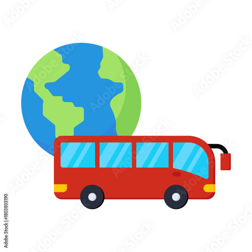 Travel Bus Icon