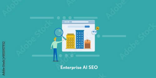 Search engineer deploys AI assistant to magnify corporate search visibility on web.