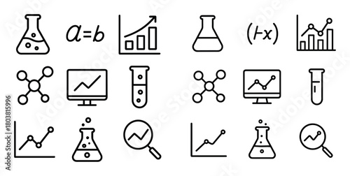 Minimalist Science Icons