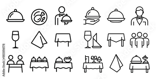 Event Organization Icons