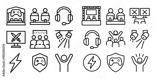 Esports Icon Set