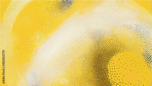 Golden yellow beer abstract background with macro bubbles, glass texture, and cold liquid foam