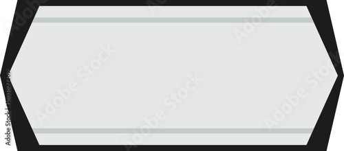 Dark Abstract Title Frame