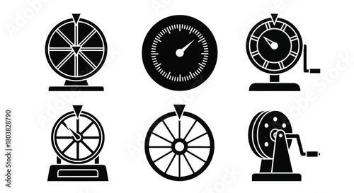 Chance wheels and fortune tellers offer exciting game possibilities