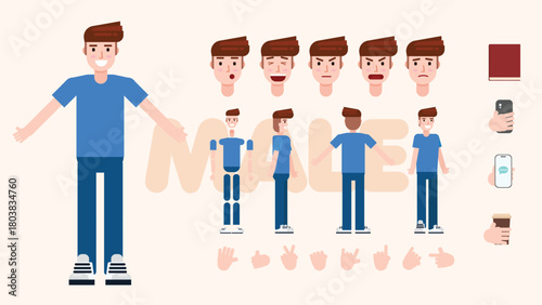 Flat-Casual-Male-Character-–-Animation-Ready-&-Rig-Friendly-Vector-Set