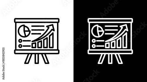 Presentation With Icon Set Design