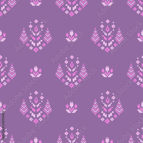 beautiful pixel tribal pattern inspired by each native pixel fabric wayuu African native American southeast Asian traditional textile Thai silk pattern Aborigine Australian Columbian pattern fabric