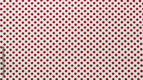 Classic red polka dot patterned desktop background