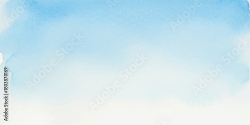 Light blue watercolor background texture soft pastel wash abstract backdrop for graphic design and artistic projects