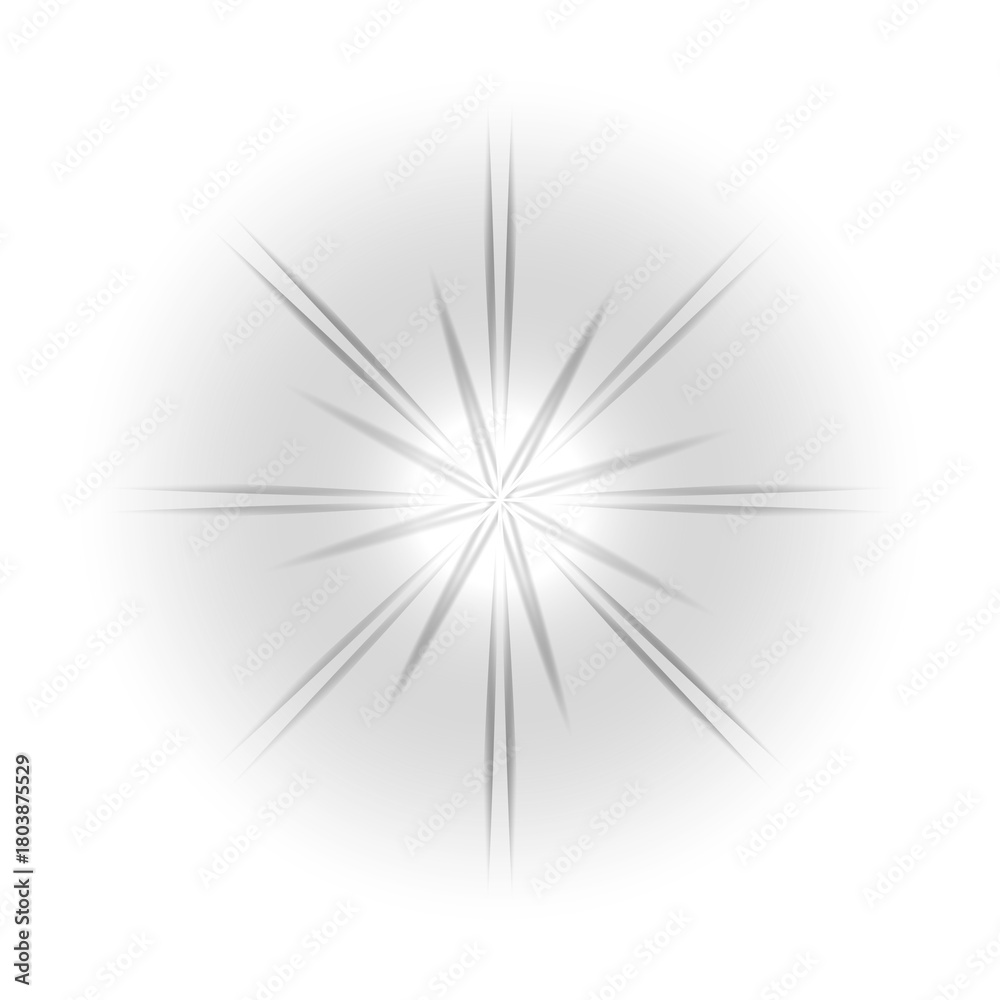 Obraz premium Abstract radial light rays and starburst effect on gradient background