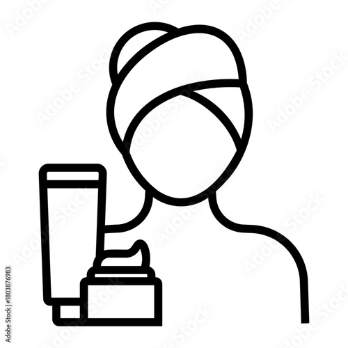 persoal hygiene Line Icon