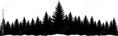 grass silhouette vector