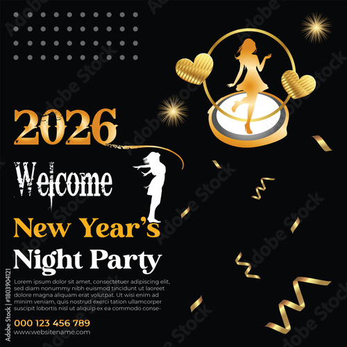 Realistic new year 2026