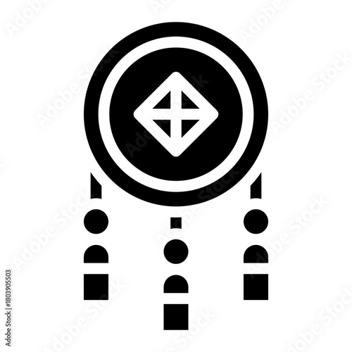 Photos adornment icon vector