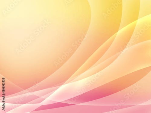 美しい曲線とグラデーションの抽象的な背景