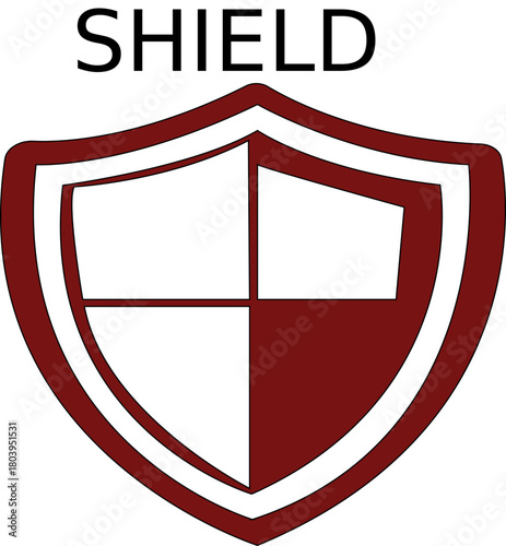 Vector shield icon. Security vector icon collection. Protection logo, shield. Сryptocurrency protection sign. Reliability wallet. Crypto currency security button.protection flat icon