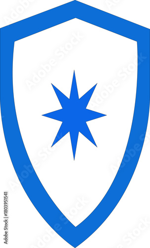 Vector shield icon. Security vector icon collection. Protection logo, shield. Сryptocurrency protection sign. Reliability wallet. Crypto currency security button.protection flat icon