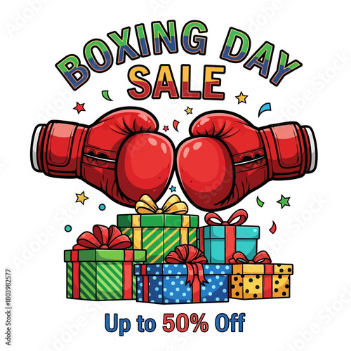 Boxing Day Sale Up to 50% Off with Gift Boxes and Boxing Gloves