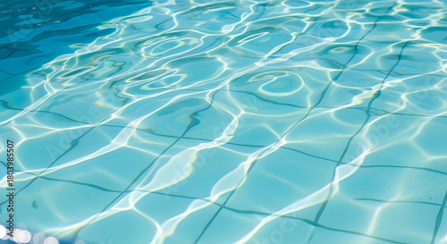 Fototapeta Naklejka Na Ścianę i Meble -  swimming pool water