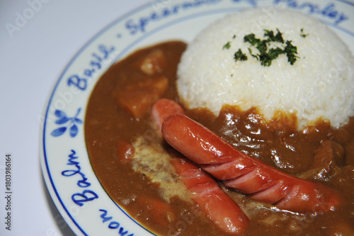 美味しそうなソーセイジカレー