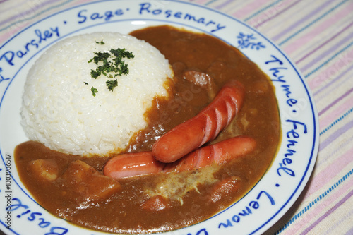 美味しそうなソーセイジカレー