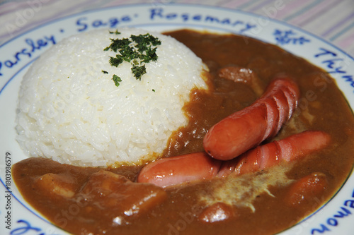 美味しそうなソーセイジカレー