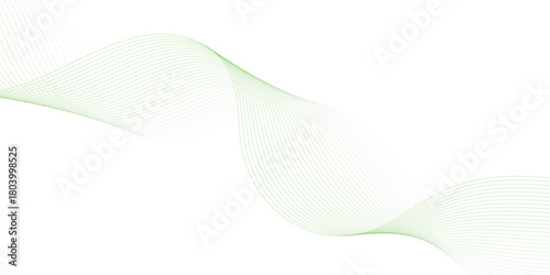 Abstract line wave background. Technology abstract lines on white background. Undulate Grey Wave Swirl, frequency sound wave, twisted curve lines with blend effect.	