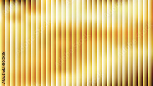 yellow and orange gradient abstract background with ribbed glass effect. Futuristic fractal glass background with soft wave, glow, and transparent layers. Modern technology concept