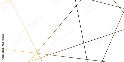 geometric premium golden random chaotic lines on transparent background. Luxury banner presentation gold line vector, illustration.	