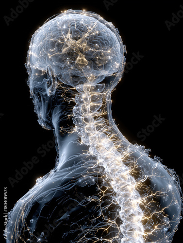 Massive neurological activity in the human body