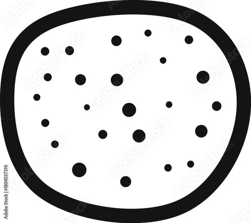 Delicious freshly baked cookie with chocolate chips, perfect for snacking