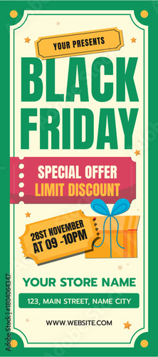 Friday Special Offer Discount Post Template