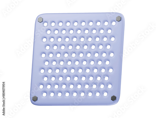 peg board icon 3d illustration render