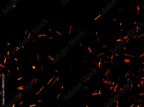 A black background with a lot of fire and smoke