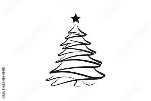 Line Christmas Tree christmas christmas tree festival.