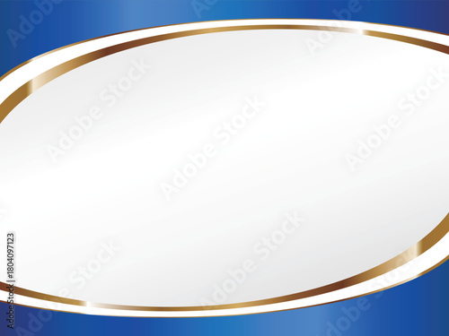 高級感のあるラインとグラデーションの背景　ホワイト＆ブルー