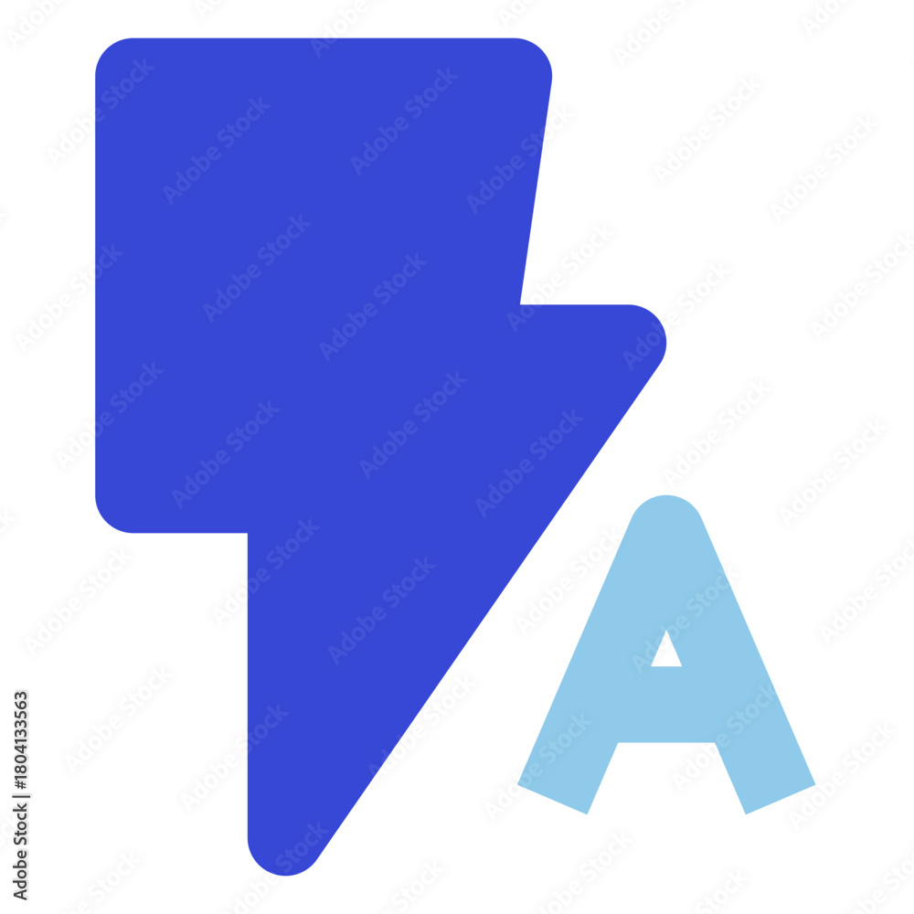 Obraz premium user interface blue tone icon set