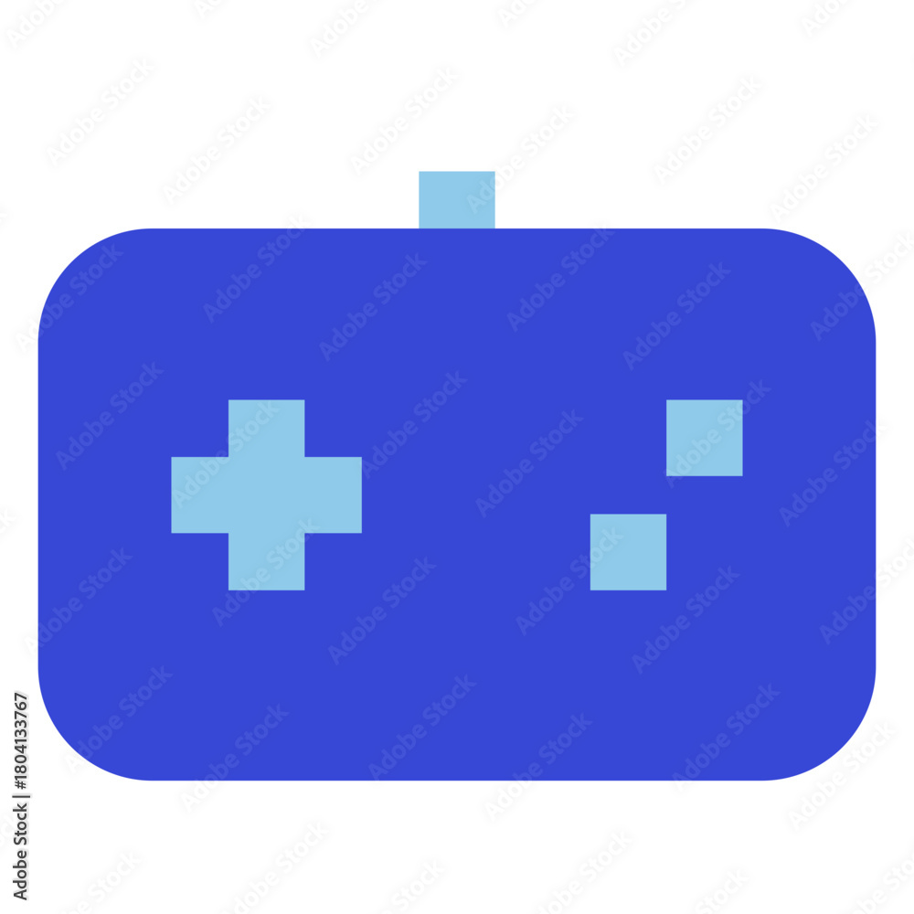 Fototapeta premium user interface blue tone icon set