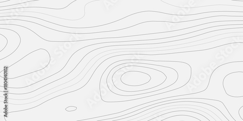 Abstract topography contour map line and modern wavy map line design, digital print terrain lines texture white background. 
