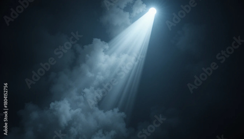 Background of light reflection from the sky